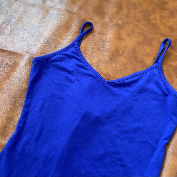Forever 21 | Blue Bodysuit Tank Top | S - Picture 2 of 7